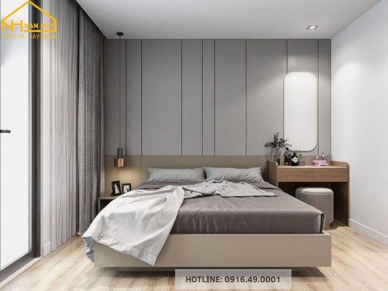 Mẫu thiết kế nội thất phòng ngủ đẹp thanh lịch