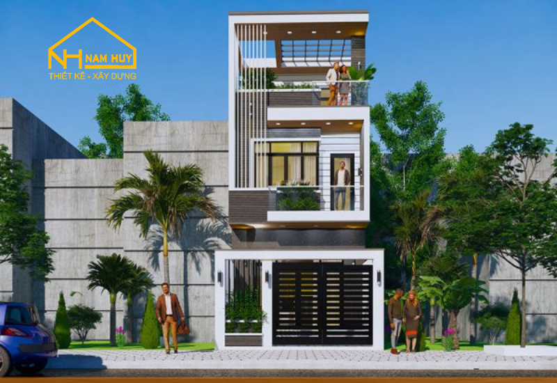 Thiết kế nhà 3 tầng – Lựa chọn hoàn hảo cùng Nam Huy Home