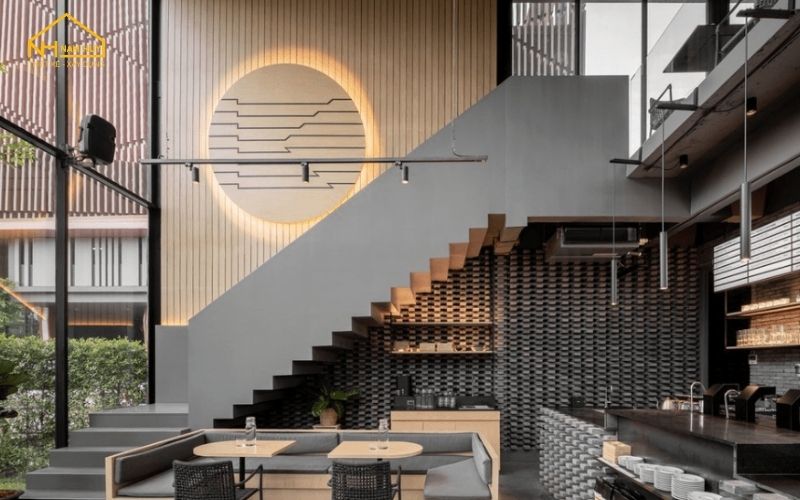Showroom, quán cà phê