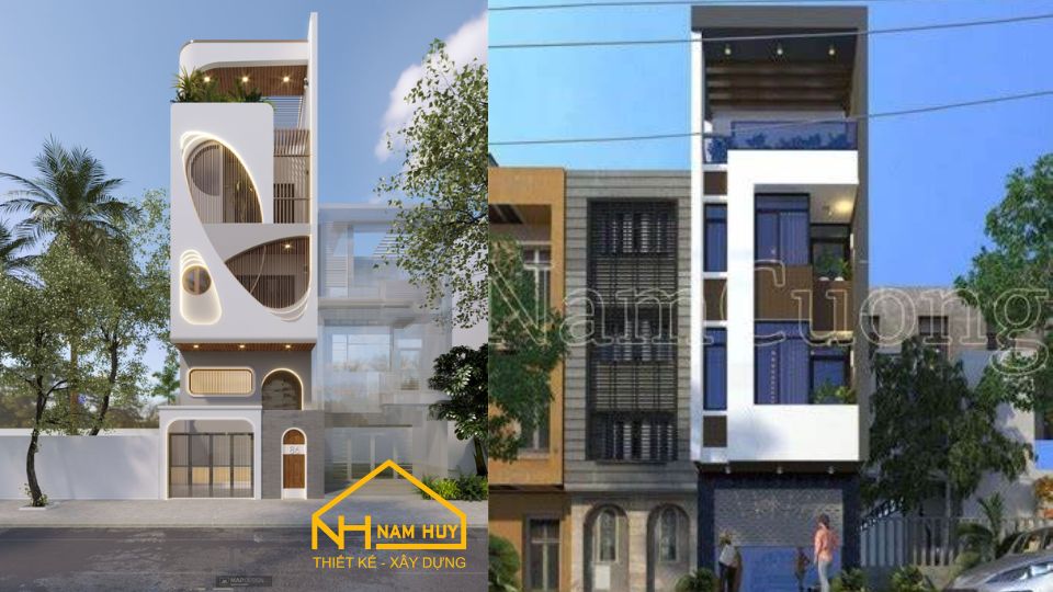 Thiết kế nhà 4 tầng