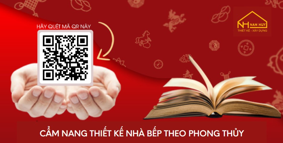 Thiết kế nhà bếp theo phong thủy