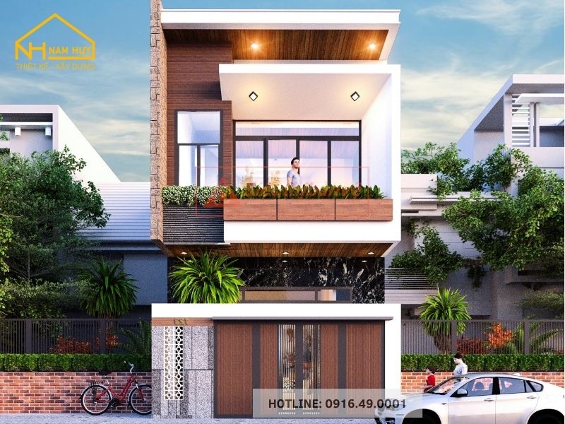 Nhà Phố 2 Tầng Hiện Đại