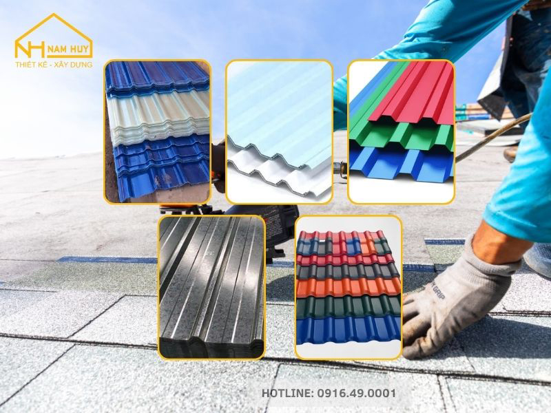 Các loại tấm lợp chống ăn mòn phổ biến hiện nay