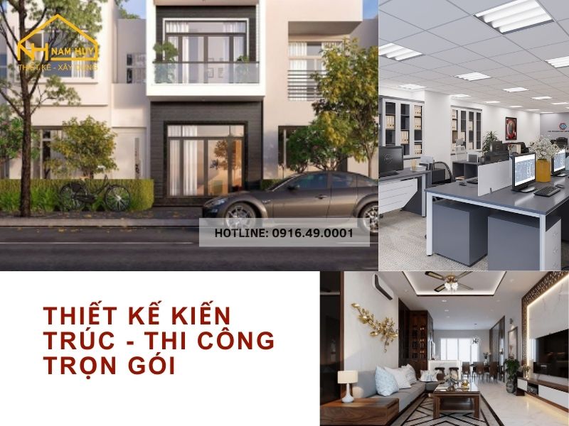 Công ty xây dựng nhà ở Đà Nẵng Nam Huy Home cung cấp dịch vụ thi công nhà chất lượng cao