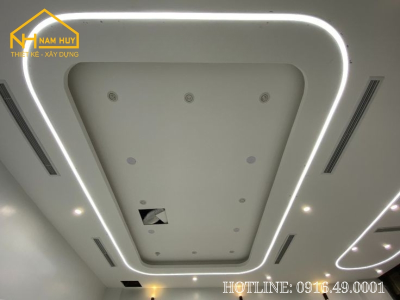 Kích thước chuẩn của trần thạch cao giật cấp