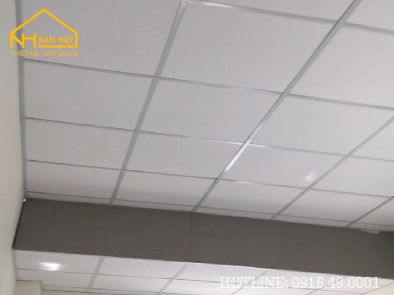 Kích thước chuẩn của trần thạch cao thả