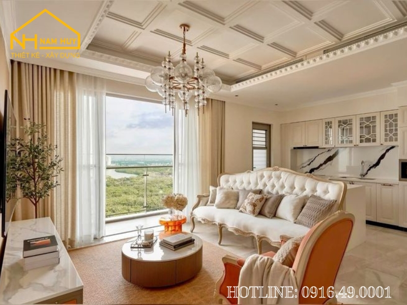 Phong cách Luxury hiện đại xa hoa