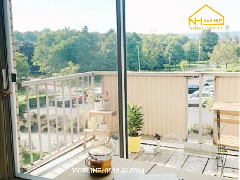 Thiết Kế Ban Công Tối Giản (Minimalism)