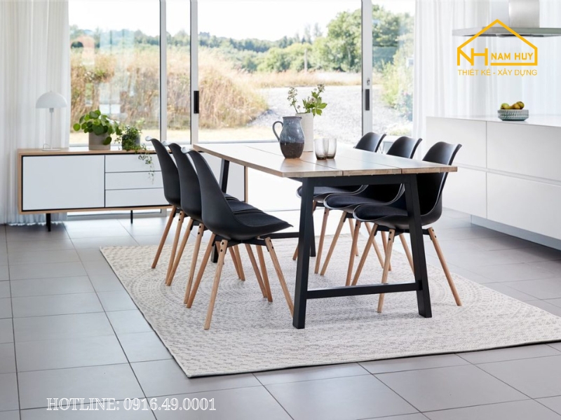 Thiết Kế Nội Thất Phòng Ăn theo Phong Cách Bắc Âu (Scandinavian)