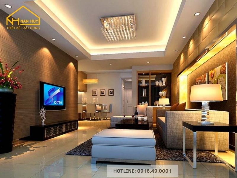 Thiết kế ánh sáng trần nhà để tăng chiều sâu và thẩm mỹ