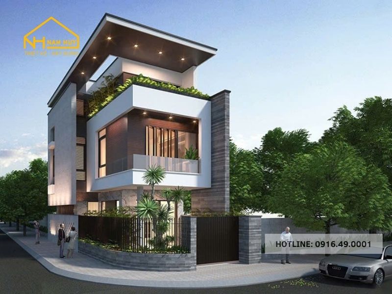 Thiết kế nhà 2 mặt tiền là xu hướng kiến trúc ngày càng được ưa chuộng ở các khu đô thị và thành phố lớn.