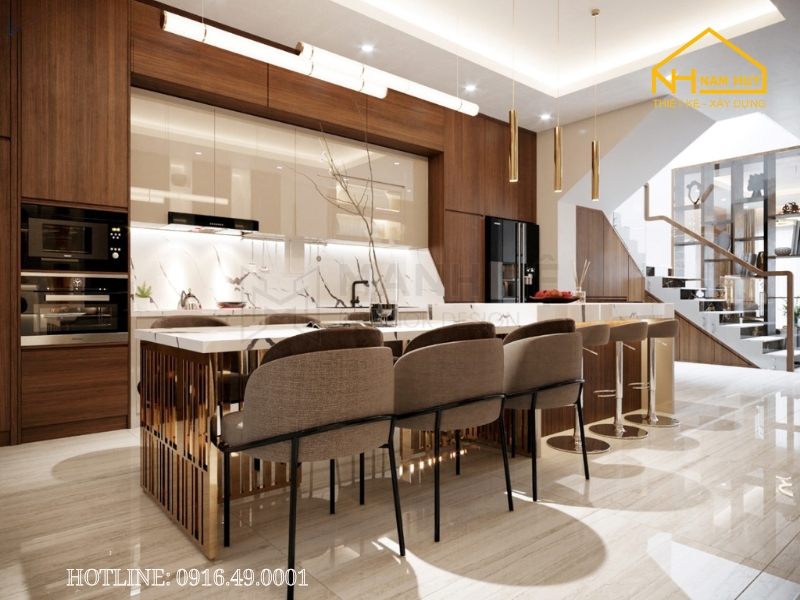 Thiết kế nội thất phòng ăn hiện đại