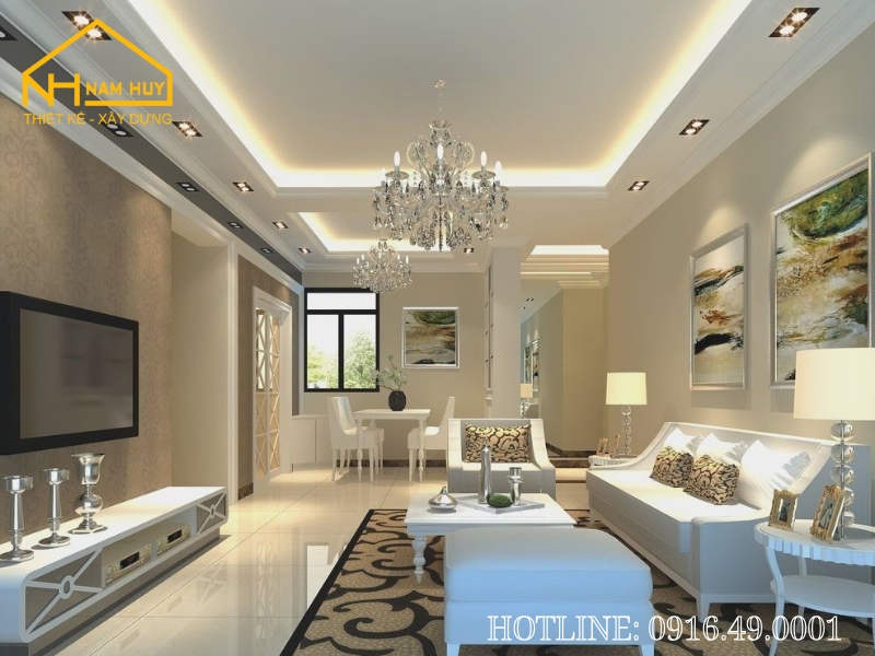 Trần thạch cao – lựa chọn tối ưu cho không gian sống hiện đại