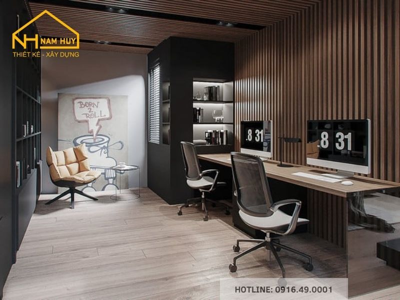 Thiết kế phòng làm việc theo phong cách tối giản nhưng tinh tế đang được nhiều người lựa chọn