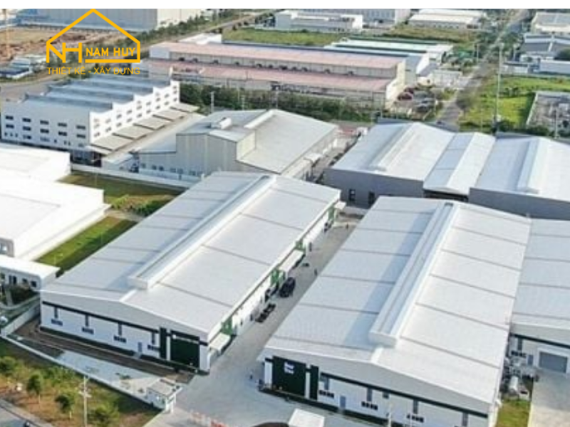 Thiết kế xây dựng nhà xưởng Đà Nẵng kết cấu thép nhằm tăng tính thẩm mỹ