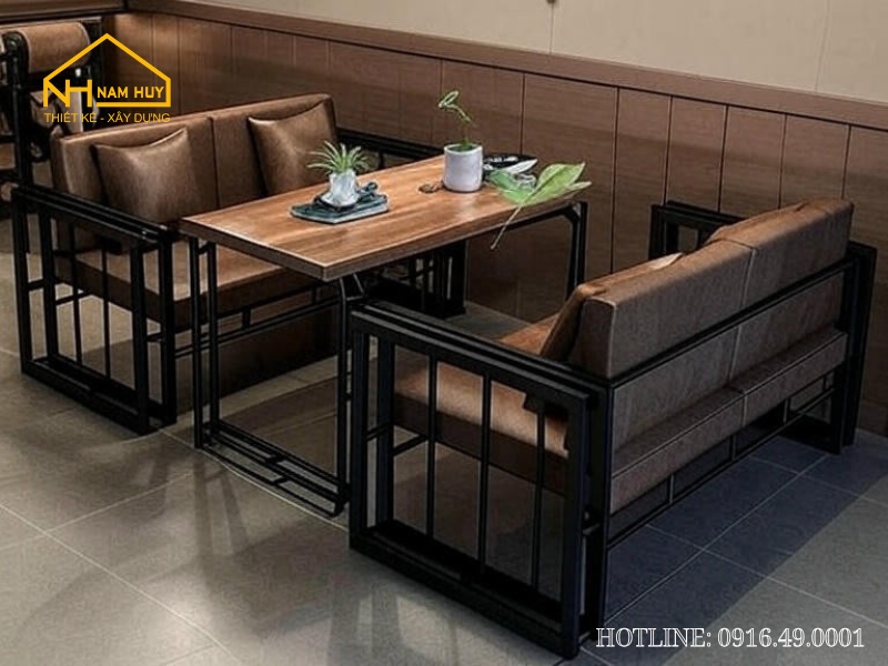 Bộ Bàn Ghế Sofa Cổ Điển Nệm Dày Êm Ái