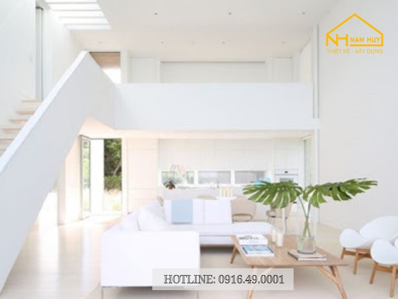 Màu trắng tinh khôi – Lựa chọn của mọi phong cách tối giản