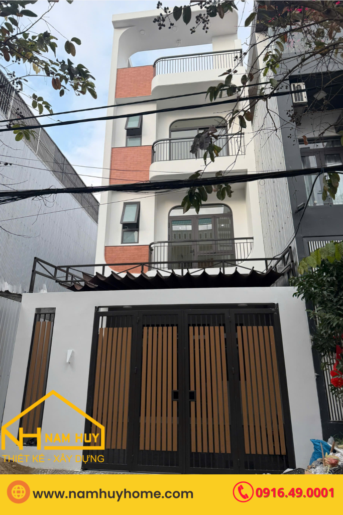 Nhà 4 tầng hiện đại