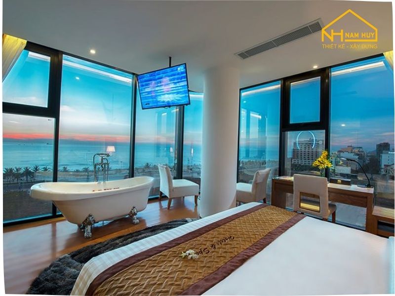 Khách sạn ven biển hiện đại