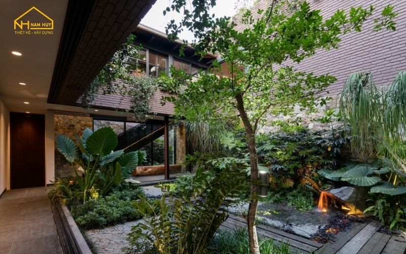 Phân tích vị trí sân vườn