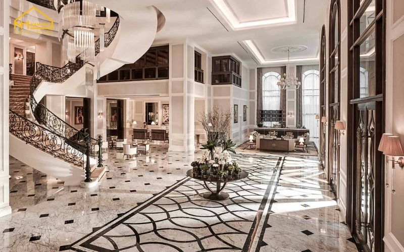 Thiết kế khách sạn phong cách tân cổ điển