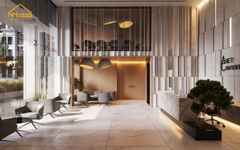 Thiết kế khách sạn phong cách tối giản