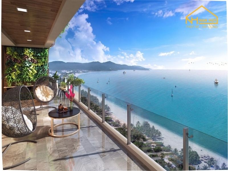 Thiết kế khách sạn ven biển hiện đại